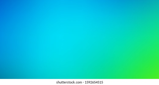 Light Blue, Green vector modern blurred layout. Elegant bright illustration with gradient. Best design for your business.