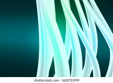 Light Blue, Green vector modern elegant background. Glitter abstract illustration with gradient design. New way of your design.