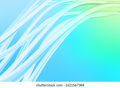 Light Blue, Green vector modern elegant layout. Creative illustration in halftone style with gradient. Completely new design for your business.
