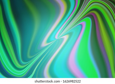 Light Blue, Green vector modern elegant backdrop. Glitter abstract illustration with gradient design. Smart design for your work.