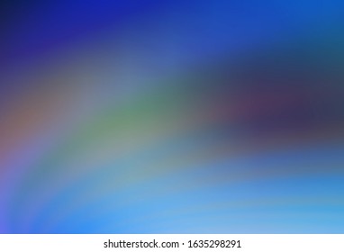 Light Blue, Green vector modern elegant backdrop. New colored illustration in blur style with gradient. Background for designs.