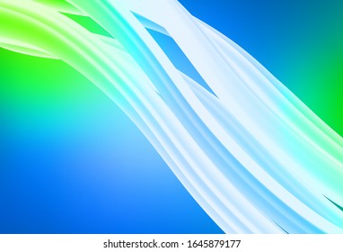 Light Blue, Green vector modern elegant layout. New colored illustration in blur style with gradient. The best blurred design for your business.