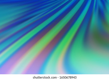 Light Blue, Green vector modern elegant background. New colored illustration in blur style with gradient. Background for designs.