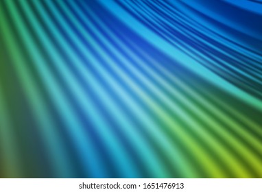 Light Blue, Green vector modern elegant background. Colorful abstract illustration with gradient. Completely new design for your business.