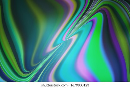 Light Blue, Green vector modern elegant layout. New colored illustration in blur style with gradient. New way of your design.