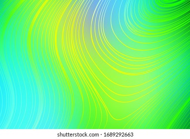 Light Blue, Green vector modern elegant background. Shining colorful illustration in smart style. New style for your business design.