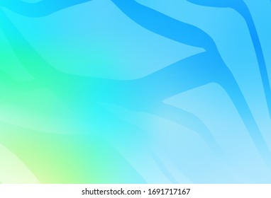 Light Blue, Green vector modern elegant background. Glitter abstract illustration with gradient design. Smart design for your work.