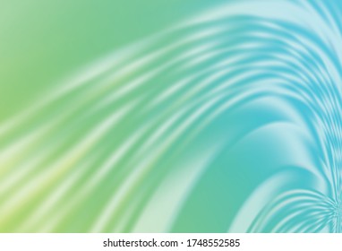 Hellblau, grüner, moderner, eleganter Hintergrund. Eine elegante, helle Illustration mit Farbverlauf. Hintergrund für ein Handy.
