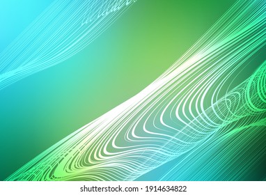 Light Blue, Green vector modern elegant backdrop. Modern abstract illustration with gradient. Background for a cell phone.