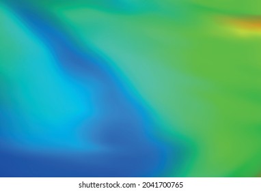 Azul claro, Vector verde moderno y elegante fondo. Ilustración abstracta brillante con diseño gradiente. Fondo para un teléfono móvil.