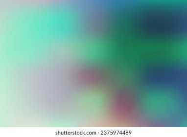 Light Blue, Green vector modern bokeh pattern. A vague abstract illustration with gradient. Simple design for your business.