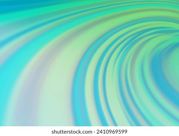 Light Blue, Green vector modern bokeh pattern. Modern geometrical abstract illustration with gradient. Brand new style for your business design.