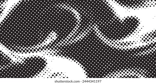 Light Blue, Green vector modern geometrical circle abstract background. Dotted texture template.