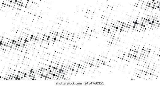 Light Blue, Green vector modern geometrical circle abstract background. Dotted texture template. Geometric pattern in halftone style with gradient.