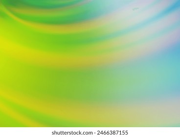 Light Blue, Green vector modern bokeh pattern. A completely new color illustration in a bokeh style. The best blurred design for your business.