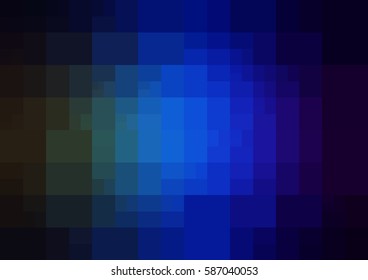 Light Blue, Green vector modern geometrical abstract background. Texture template. Geometric pattern in Origami style with gradient. 