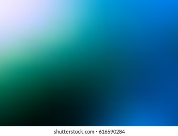 Light Blue, Green vector modern elegant abstract background with gradient. Brand-new colored template in blurry style. 