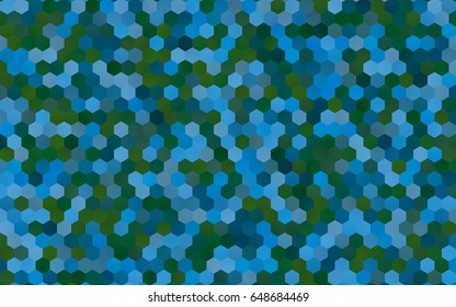 Light Blue, Green vector modern geometrical abstract background. Texture, brand-new background. Geometric background in Origami style with gradient. 