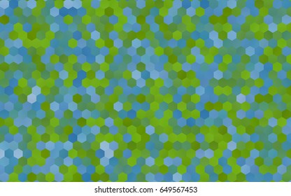 Light Blue, Green vector modern geometrical abstract background. Texture, brand-new background. Geometric background in Origami style with gradient. 