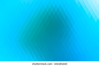 Light Blue, Green vector modern geometrical background. Abstract template. Geometric pattern in square style with gradient.