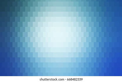 Light Blue, Green vector modern geometrical background. Abstract template. Geometric pattern in square style with gradient.