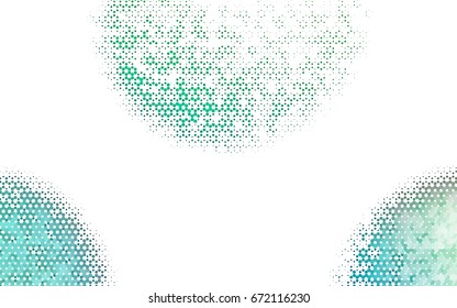 Light Blue, Green vector modern geometrical abstract background. Texture, brand-new background. Geometric background in Origami style with gradient. 