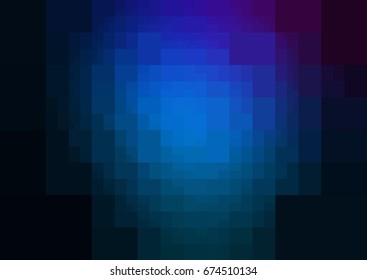 Light Blue, Green vector modern geometrical abstract background. Texture template. Geometric pattern in Origami style with gradient. 