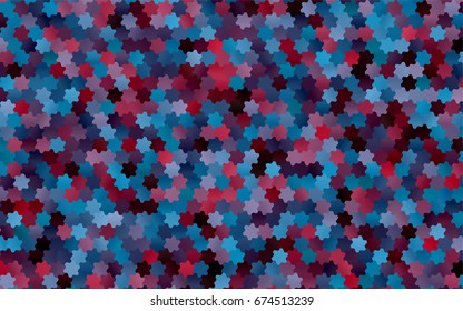 Light Blue, Green vector modern geometrical abstract background. Texture, brand-new background. Geometric background in Origami style with gradient. 
