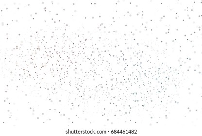 Light Blue, Green vector modern geometrical circle abstract background. Dotted texture template. Geometric pattern in halftone style with gradient. 