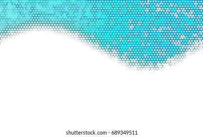 Light Blue, Green vector modern geometrical abstract background. Texture, brand-new background. Geometric background in Origami style with gradient. 