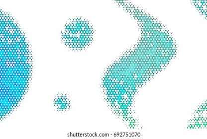Light Blue, Green vector modern geometrical abstract background. Texture, brand-new background. Geometric background in Origami style with gradient. 