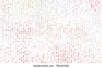 Light Blue, Green vector modern geometrical circle abstract background. Dotted texture template. Geometric pattern in halftone style with gradient. 