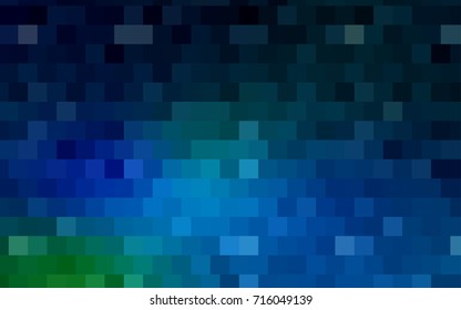 Light Blue, Green vector modern geometrical background. Abstract template. Geometric pattern in square style with gradient.