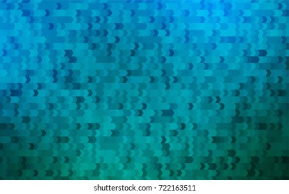 Light Blue, Green vector modern geometrical background. Abstract template. Geometric pattern in square style with gradient.