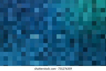 Light Blue, Green vector modern geometrical background. Abstract template. Geometric pattern in square style with gradient.