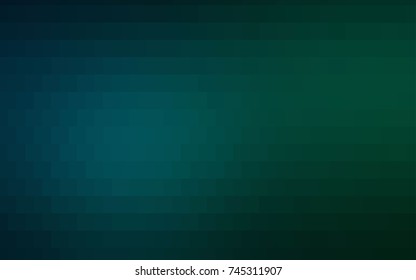 Light Blue, Green vector modern geometrical background. Abstract template. Geometric pattern in square style with gradient.