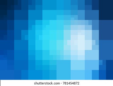 Light Blue, Green vector modern geometrical abstract background. Texture template. Geometric pattern in Origami style with gradient. 