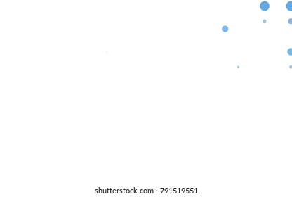 Light Blue, Green vector modern geometrical circle abstract background. Dotted texture template. Geometric pattern in halftone style with gradient. 