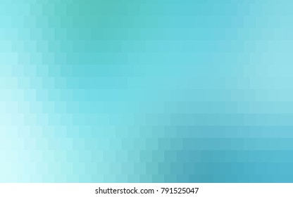 Light Blue, Green vector modern geometrical background. Abstract template. Geometric pattern in square style with gradient.