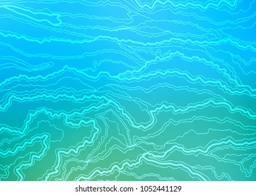 Light Blue, Green vector natural elegant texture. A completely new color illustration in doodle style. A new texture for your design.