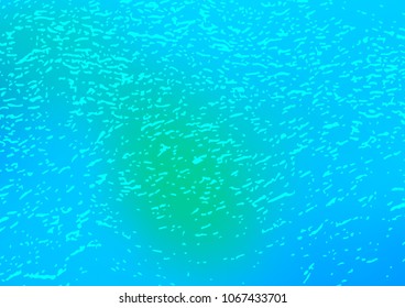 Light Blue, Green vector natural elegant pattern. Blurred decorative design in Indian style with Zen tangles. The completely new template can be used for your brand book.