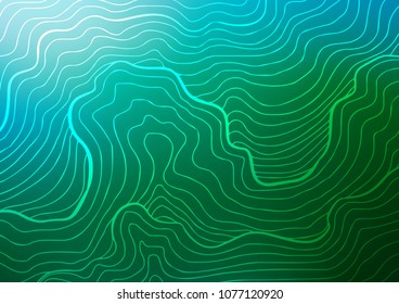 Light Blue, Green vector natural abstract texture. Colorful illustration in abstract style with doodles and Zen tangles. The textured pattern can be used for website.