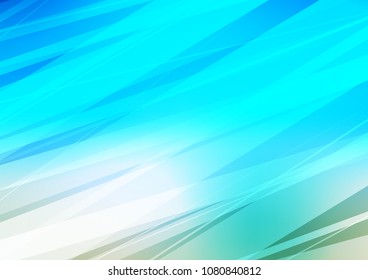 Light Blue, Green vector natural abstract texture. Colorful illustration in abstract style with doodles and Zen tangles. The template can be used as a background for cell phones.