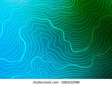 Light Blue, Green vector natural elegant pattern. A completely new color illustration in doodle style. A completely new design for your business.