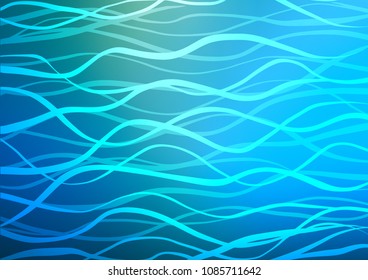Light Blue, Green vector natural abstract texture. Colorful illustration in abstract style with doodles and Zen tangles. Hand painted design for web, leaflet, textile.