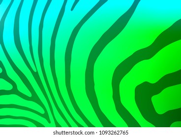 Light Blue, Green vector natural elegant background. Decorative shining illustration with doodles on abstract template. The pattern can be used for heads of websites and designs.