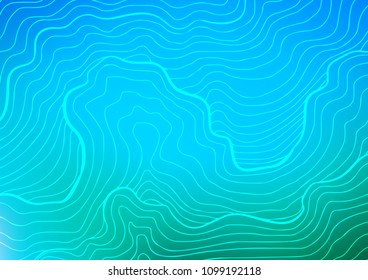 Light Blue, Green vector natural abstract texture. Ethnic elegant natural pattern with gradient. A new texture for your design.