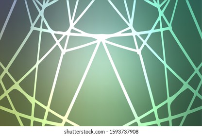 Light Blue, Green vector natural elegant artwork. Shining colored illustration with childish doodles in Arabic style. The textured pattern can be used for website.