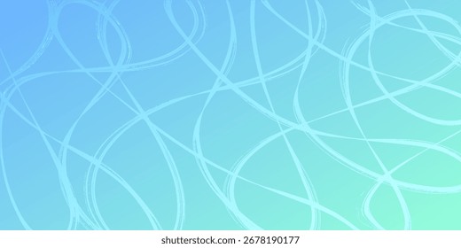 Light Blue, Green vector natural abstract pattern. Geometric doodle illustration in Origami style with gradient. The pattern can be used for wallpapers and coloring books.