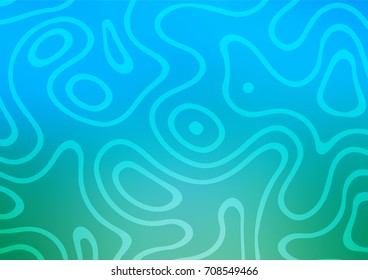 Light Blue, Green vector natural elegant pattern. Ethnic elegant natural pattern with gradient. The elegant pattern can be used as a part of a brand book.